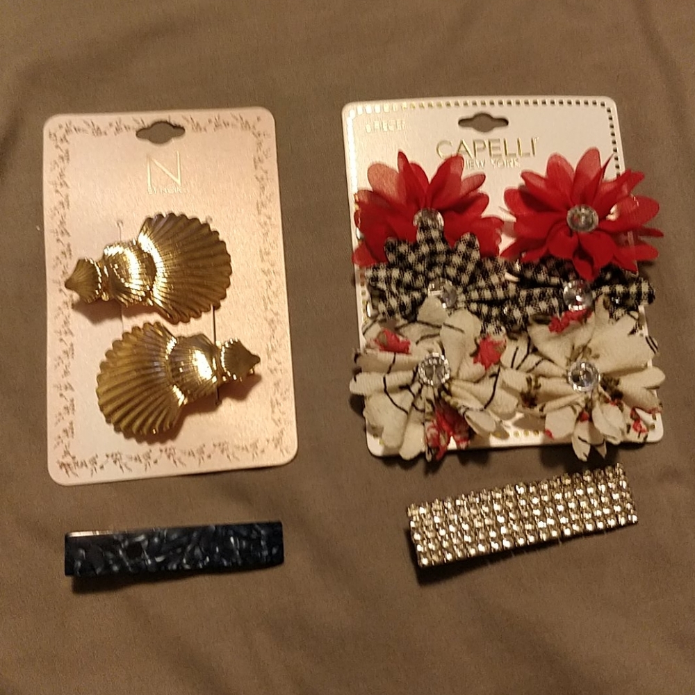 Assorted hairclips